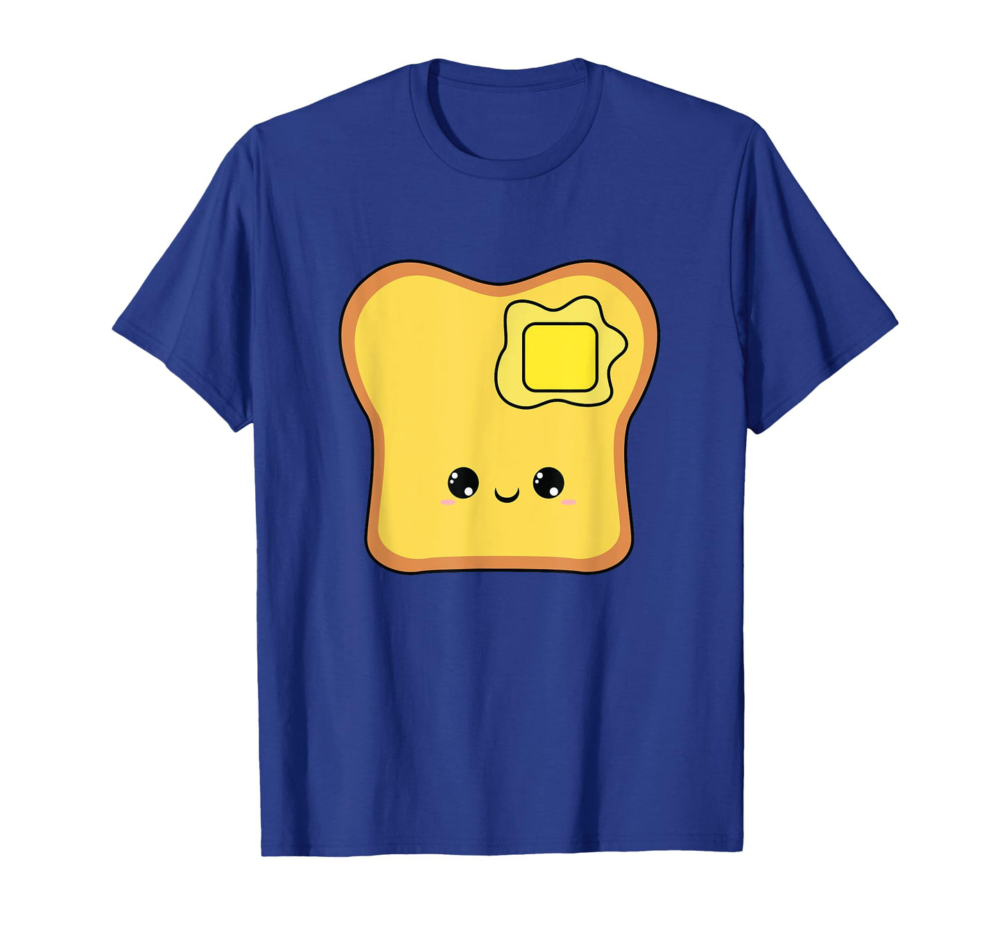 toast - butter - melting - bread - cute - kawaii - smile T-Shirt