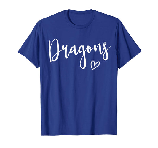 Dragons High School Dragons Sports Team Women's Dragons T-Shirt