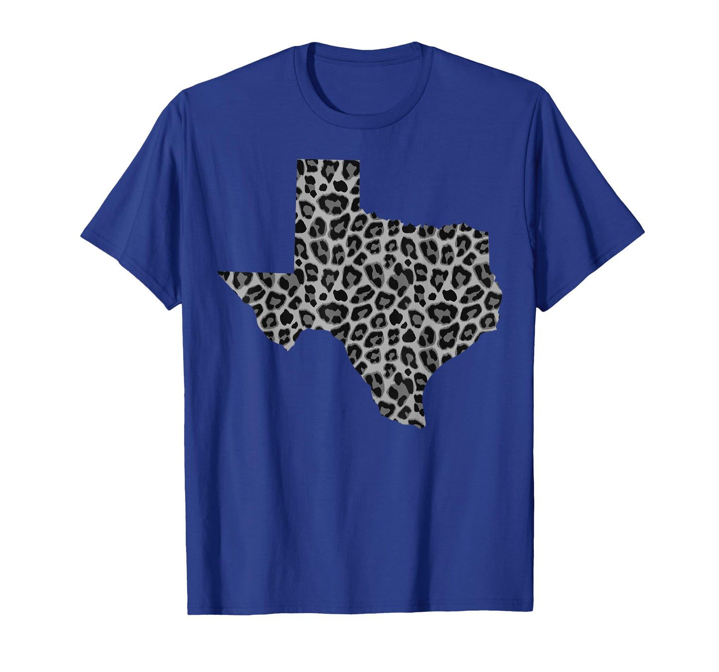 Cute Texas Shape Leopard Print | Wildlife Animal Lover Gift T-Shirt