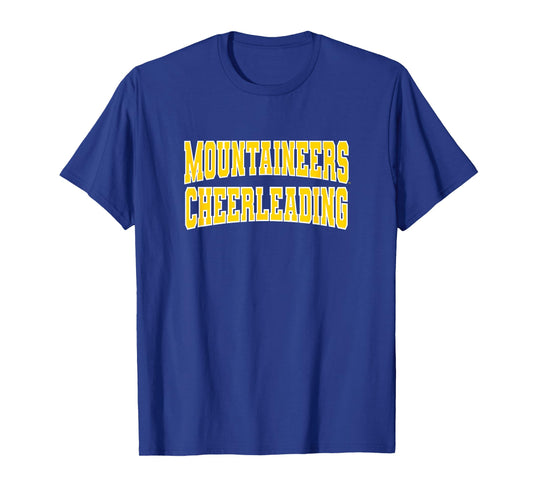 Mountaineers Cheerleading Appalachian State Apparel Fan T-Shirt