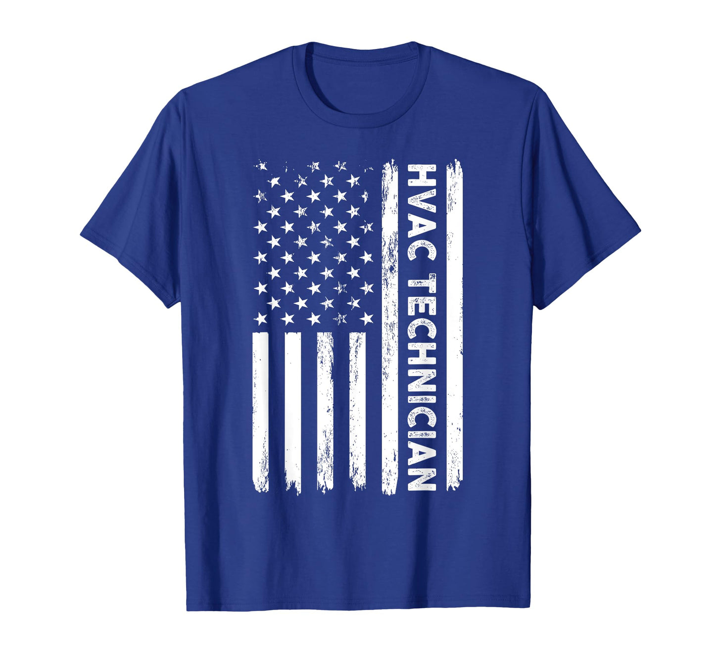 US HVAC Technician Gift For USA Repairman Men Fourth Of July T-Shirt