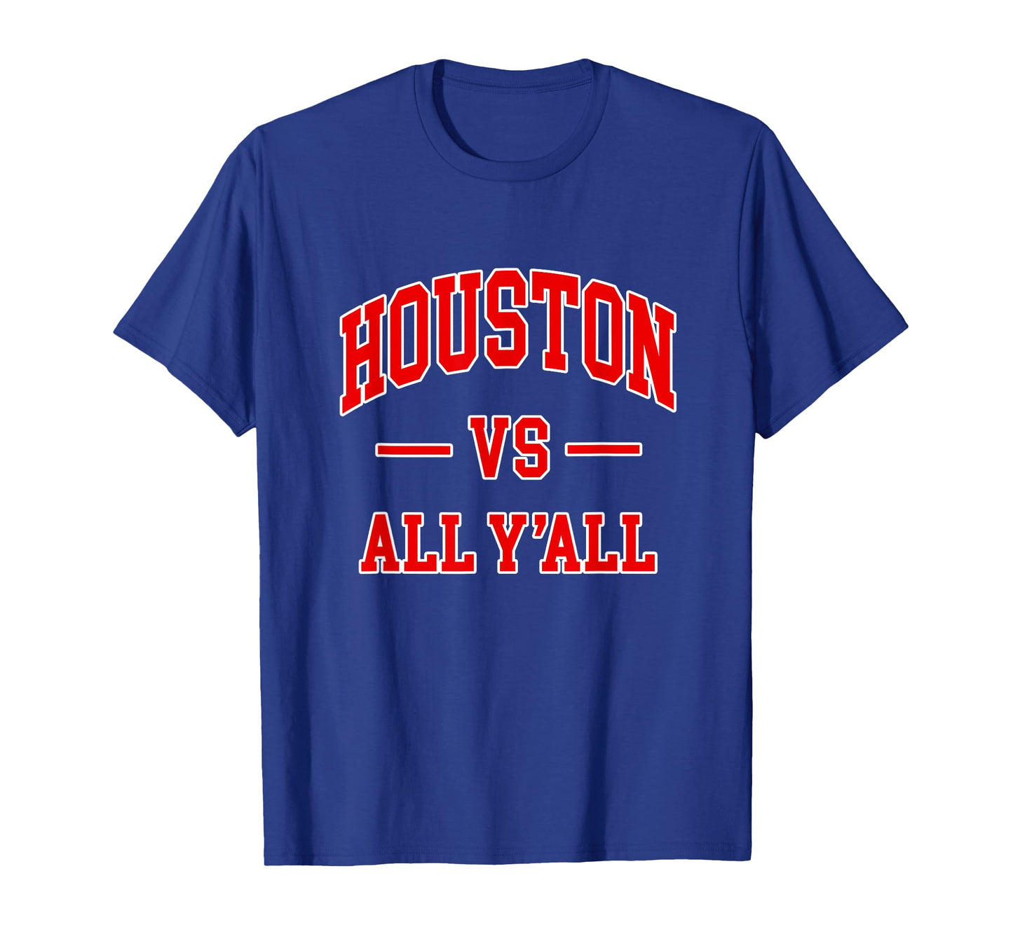 Houston vs All Y'all - Throwback Design - Classic T-Shirt