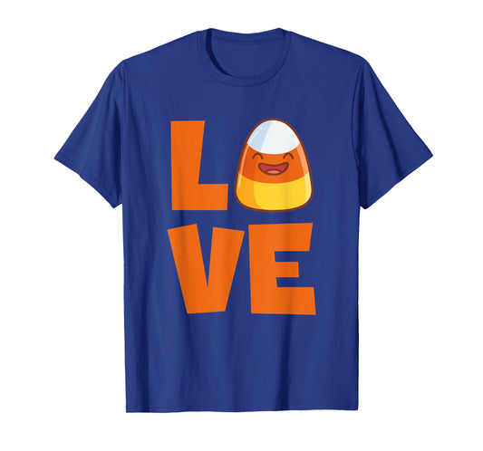 Love Candy Corn Cute Halloween Party Trick Or Treat T-Shirt