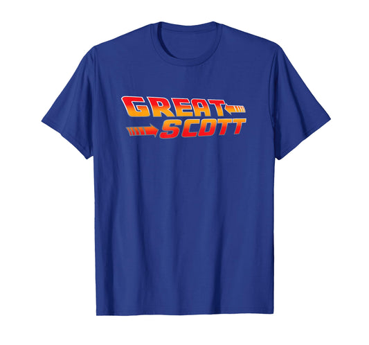 Great Scott Funny Time Traveler Mad Scientist Inventor T-Shirt