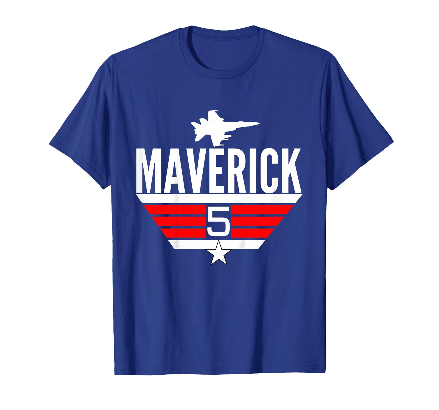 5 Year Old Top Maverick Jet Birthday Party Theme Shirt T-Shirt