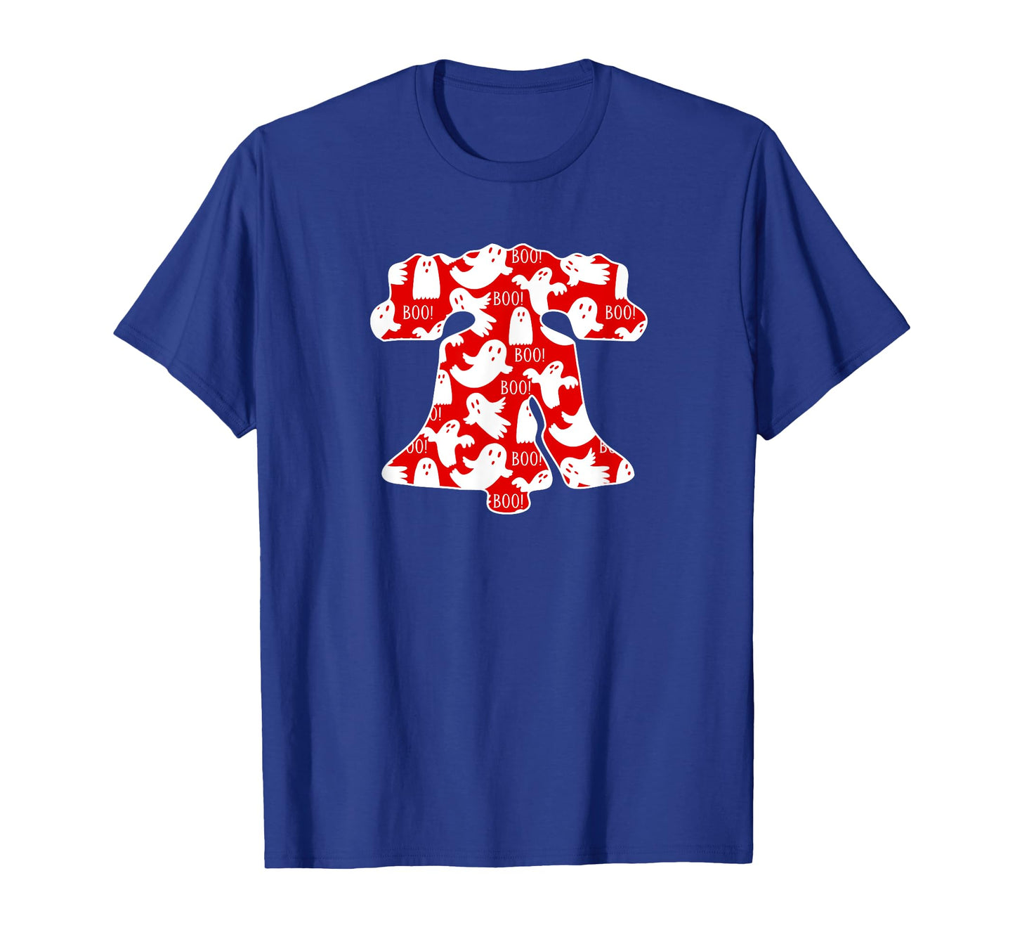 Funny Philadelphia Halloween Ghost Boo Bell Philly Fan Fall T-Shirt