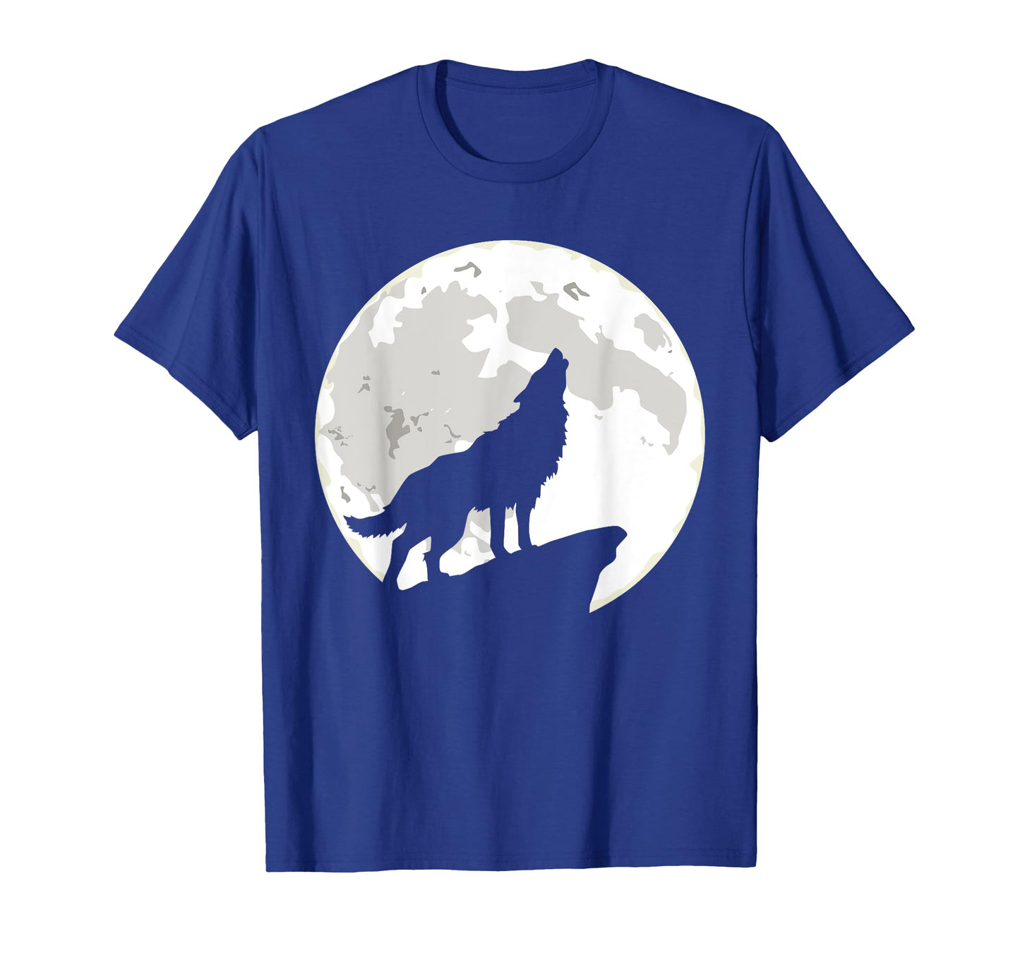 Wolf Howling At The Moon T-Shirt