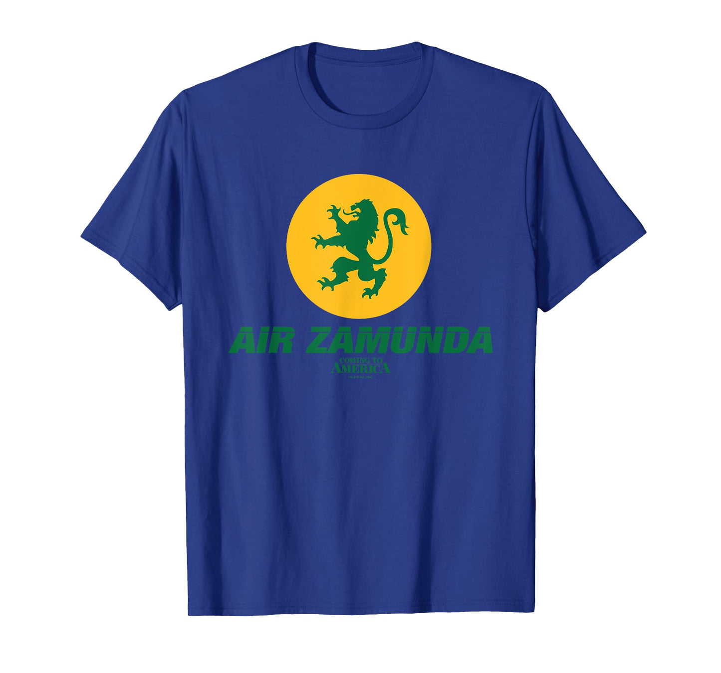 Coming To America Air Zamunda Green Lion Logo T-Shirt