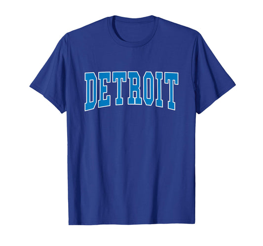Detroit - Throwback Design - Classic T-Shirt