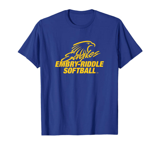 Embry-Riddle Aeronautical Eagles Softball Sports Fan T-Shirt