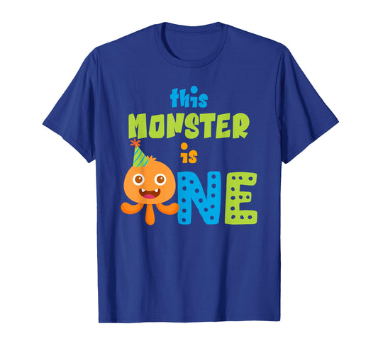 One of The Birthday Monster 1st Birthday Family T-Shirt