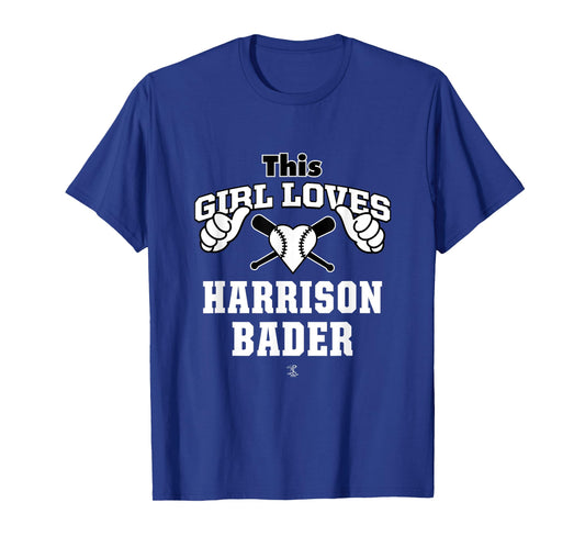 Harrison Bader This Girl Loves Gameday T-Shirt