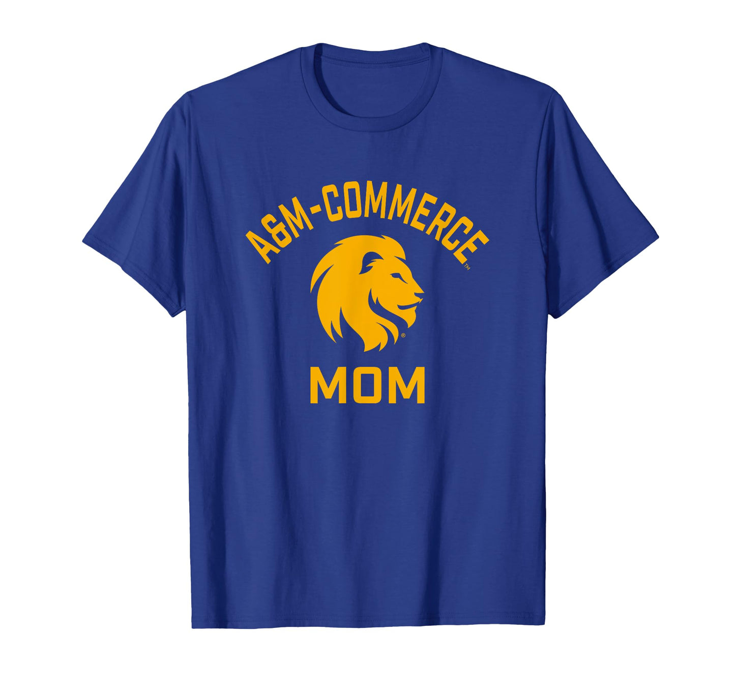 Texas A&M University-Commerce Lions Arched Mom T-Shirt