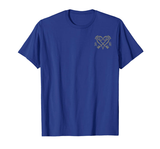 Disney Kingdom Hearts Crossed Keys Heart Pocket Vintage Icon T-Shirt