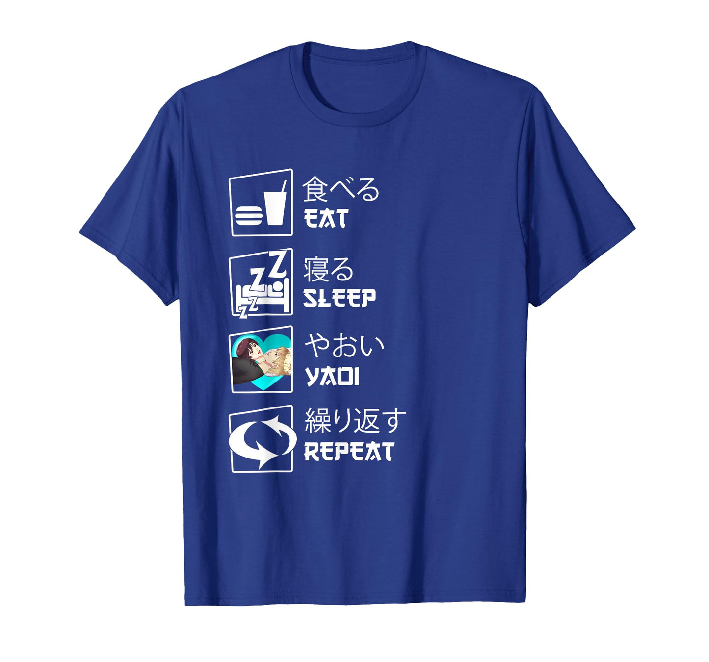 Eat Sleep Yaoi Repeat T-Shirt