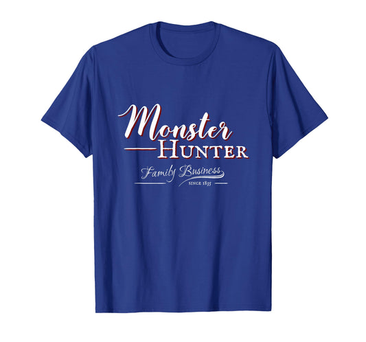 Monster Hunter Family Business | Funny Halloween Hunting T-Shirt