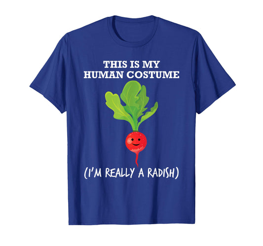 Fun Radish Food Human Costume T Shirt Tee Tshirt T-Shirt