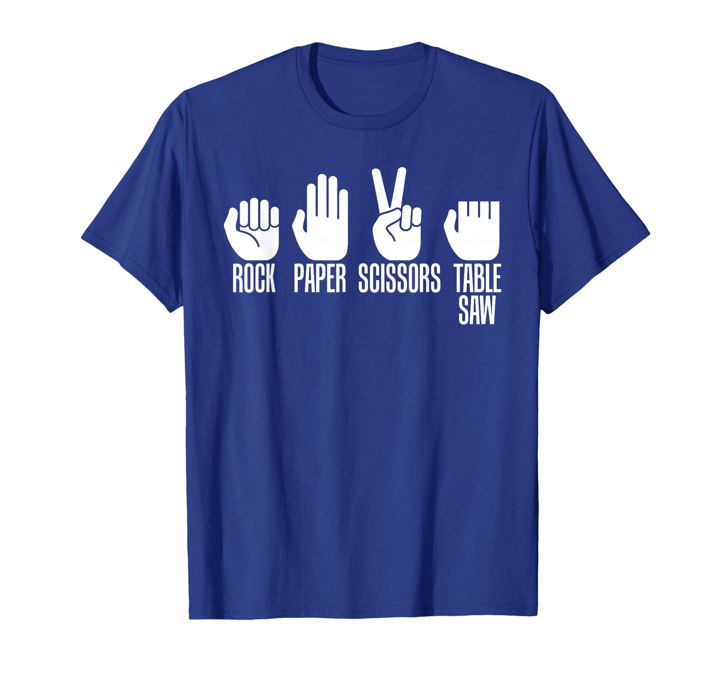 Carpenters Rock Paper Scissor Table Saw Fathers Day T-Shirt
