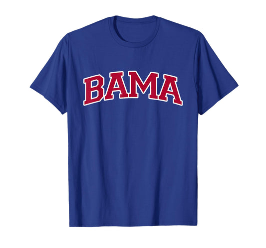 Bama - Alabama Gifts AL State Graphic T-Shirt