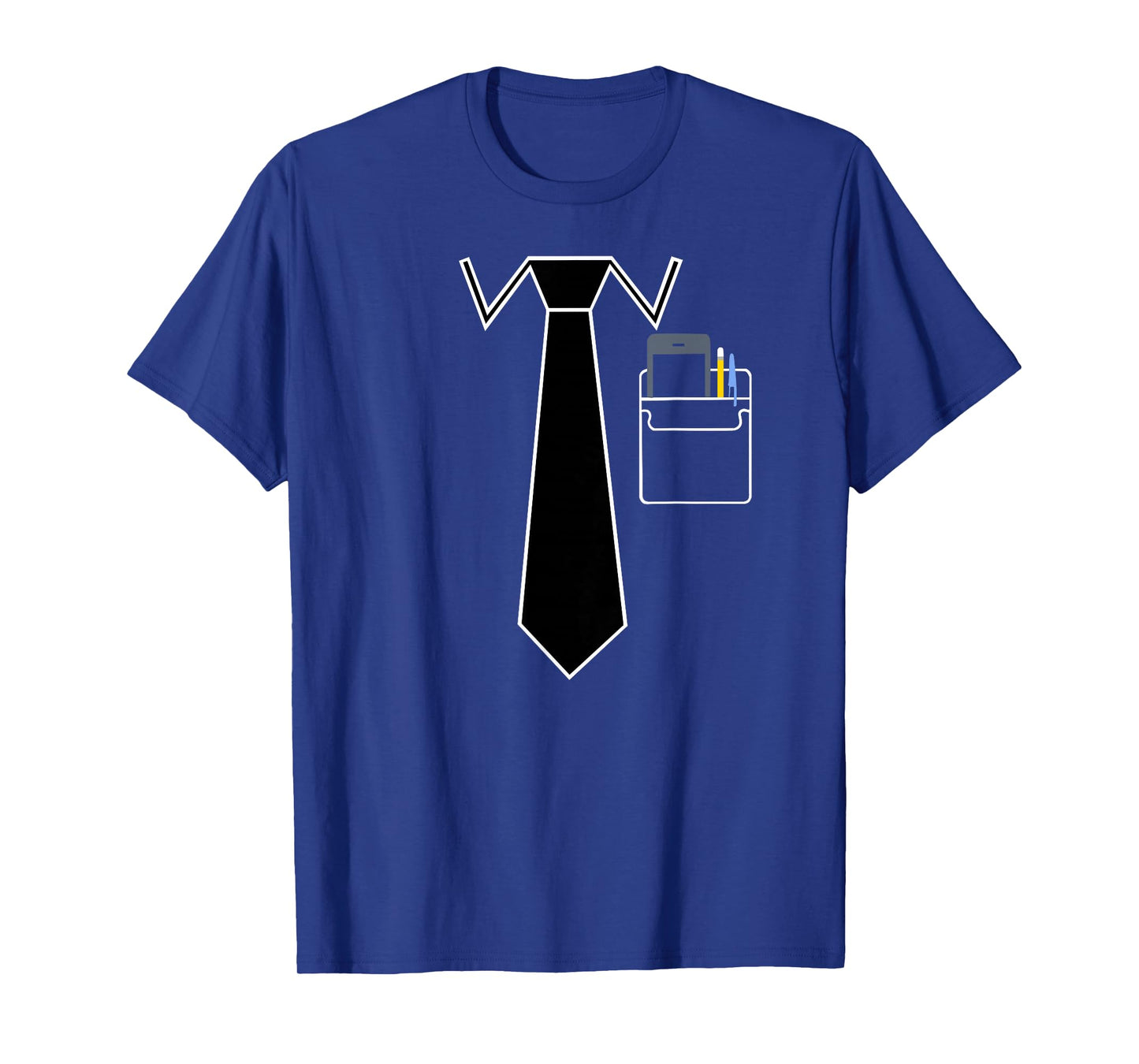 Tie With Pocket Protector Funny Nerd T-Shirt T-Shirt