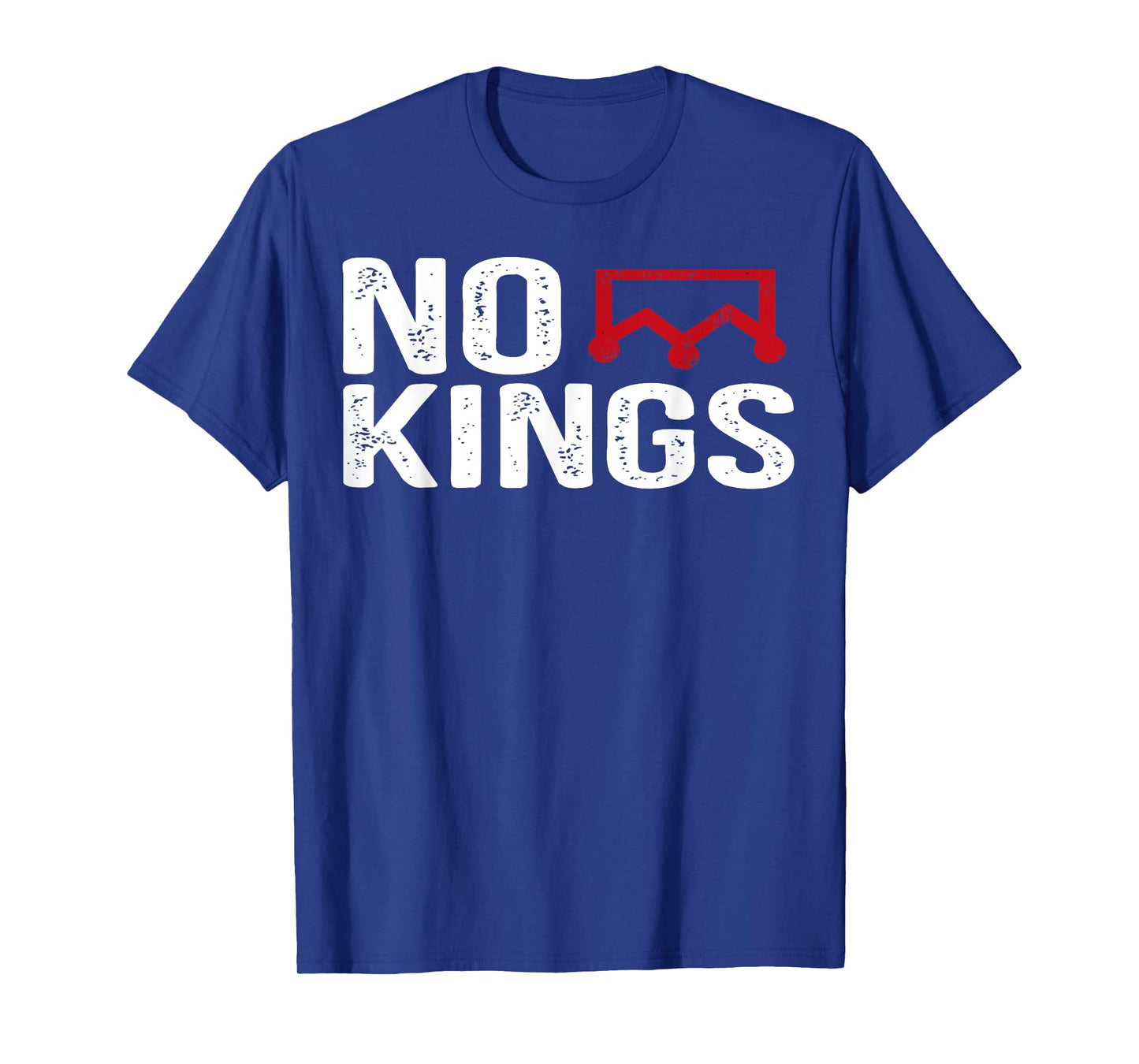 No Kings in America Flag Protest Save Democracy Sign Protest T-Shirt