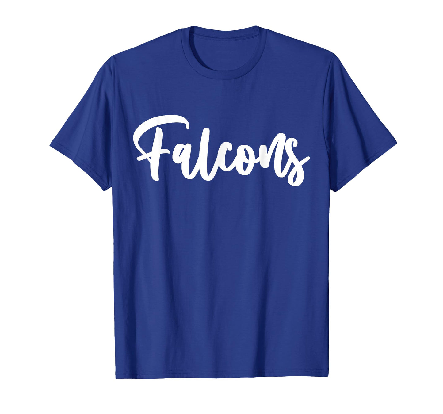Falcons School Sports Team Mascot Town Go College Athlete T-Shirt
