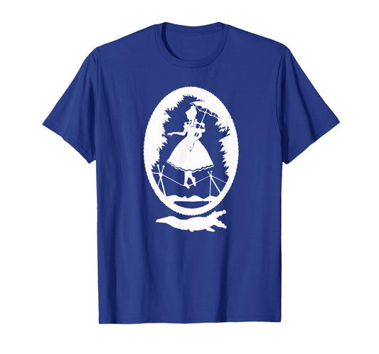 Haunting Tightrope Girl Gracey Mansion T-Shirt