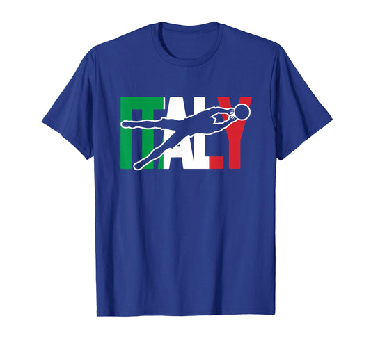 Italy Soccer Jersey Italia Azzurri Gifts for Italian Soccer T-Shirt