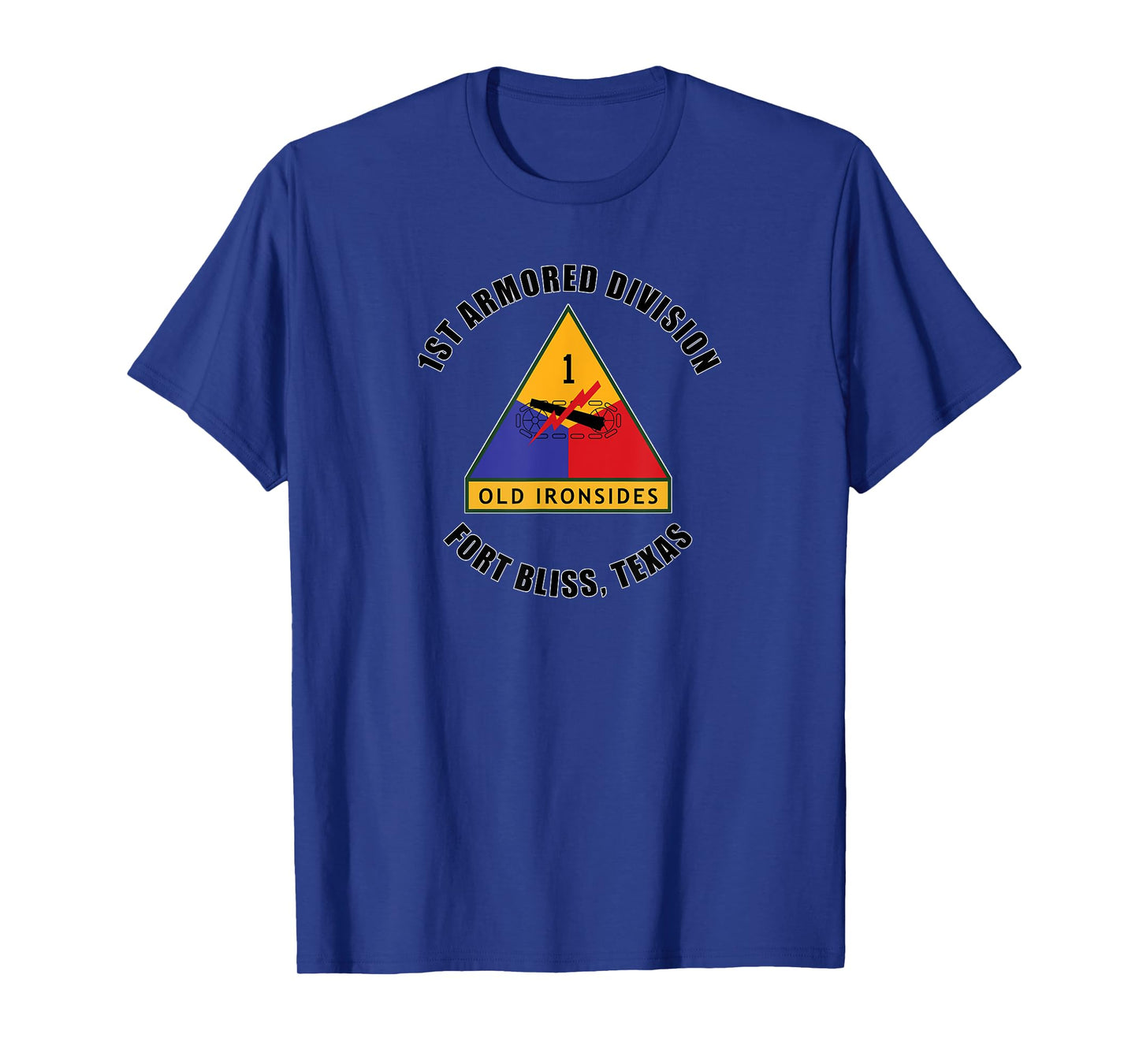 1st Armored Division Fort Bliss Texas Emblem Veteran Gift T-Shirt
