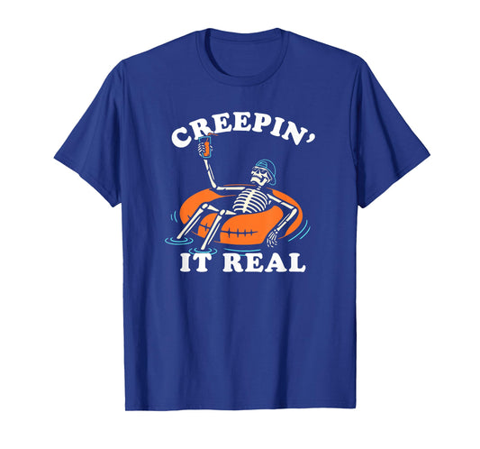 Trendy Halloween Vintage Creepin' it Real T-Shirt