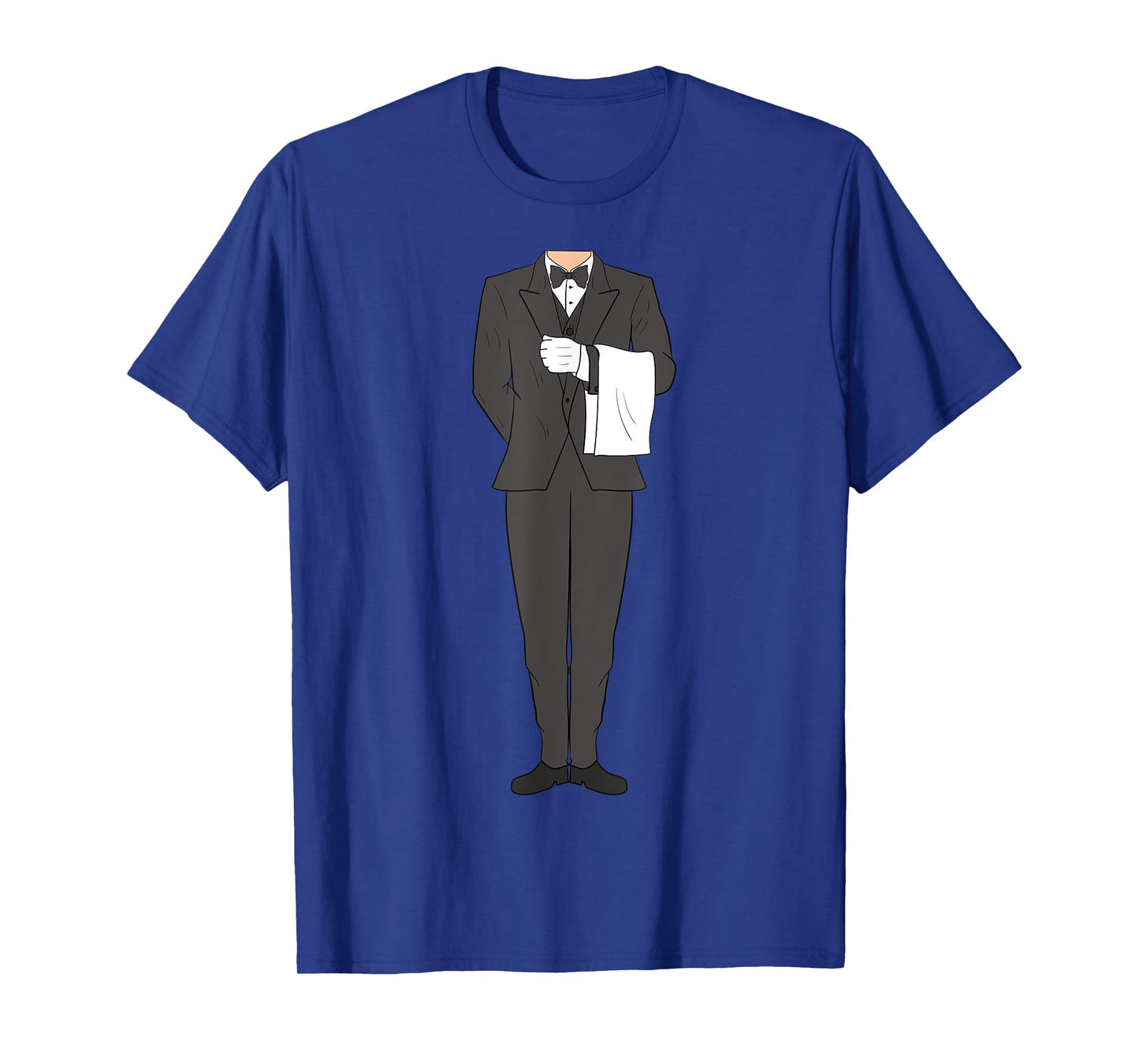 Butler Halloween Costume Outfit Funny T-Shirt