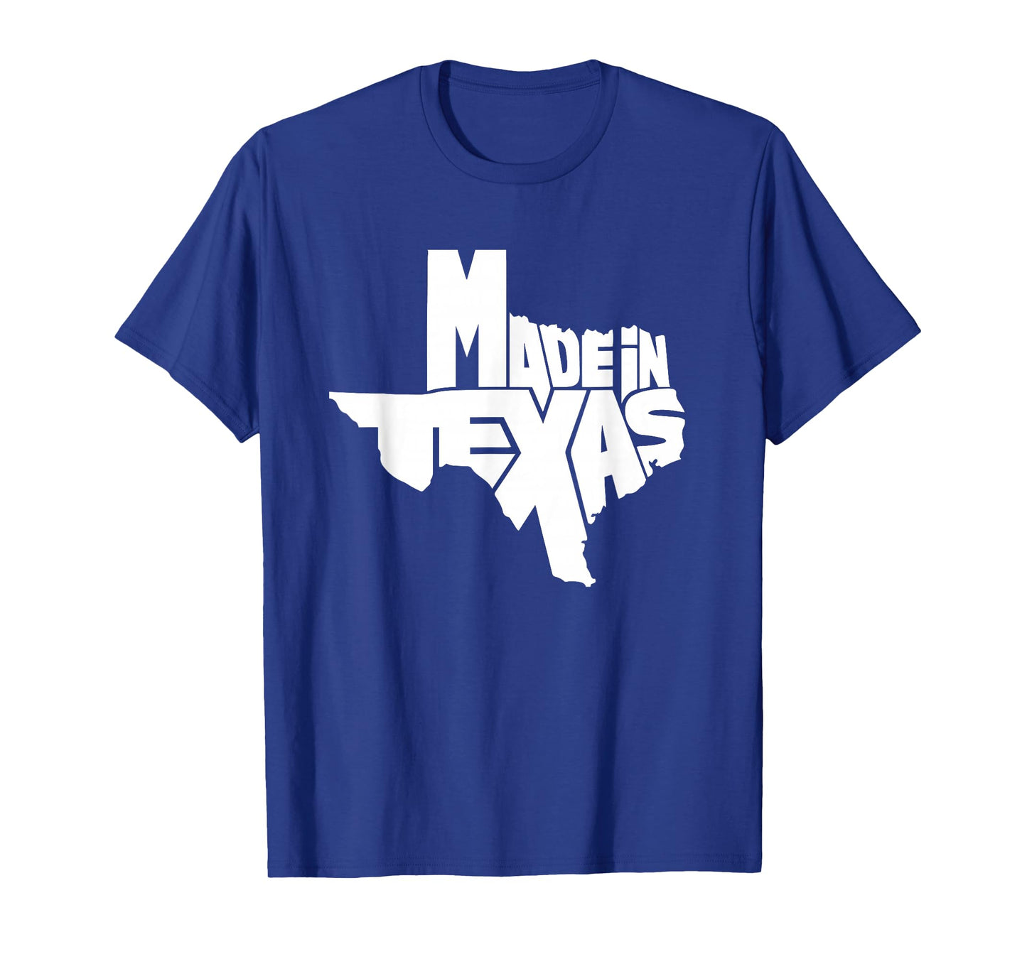 Texas Map - Made in Texas - Throwback Design - Classic T-Shirt