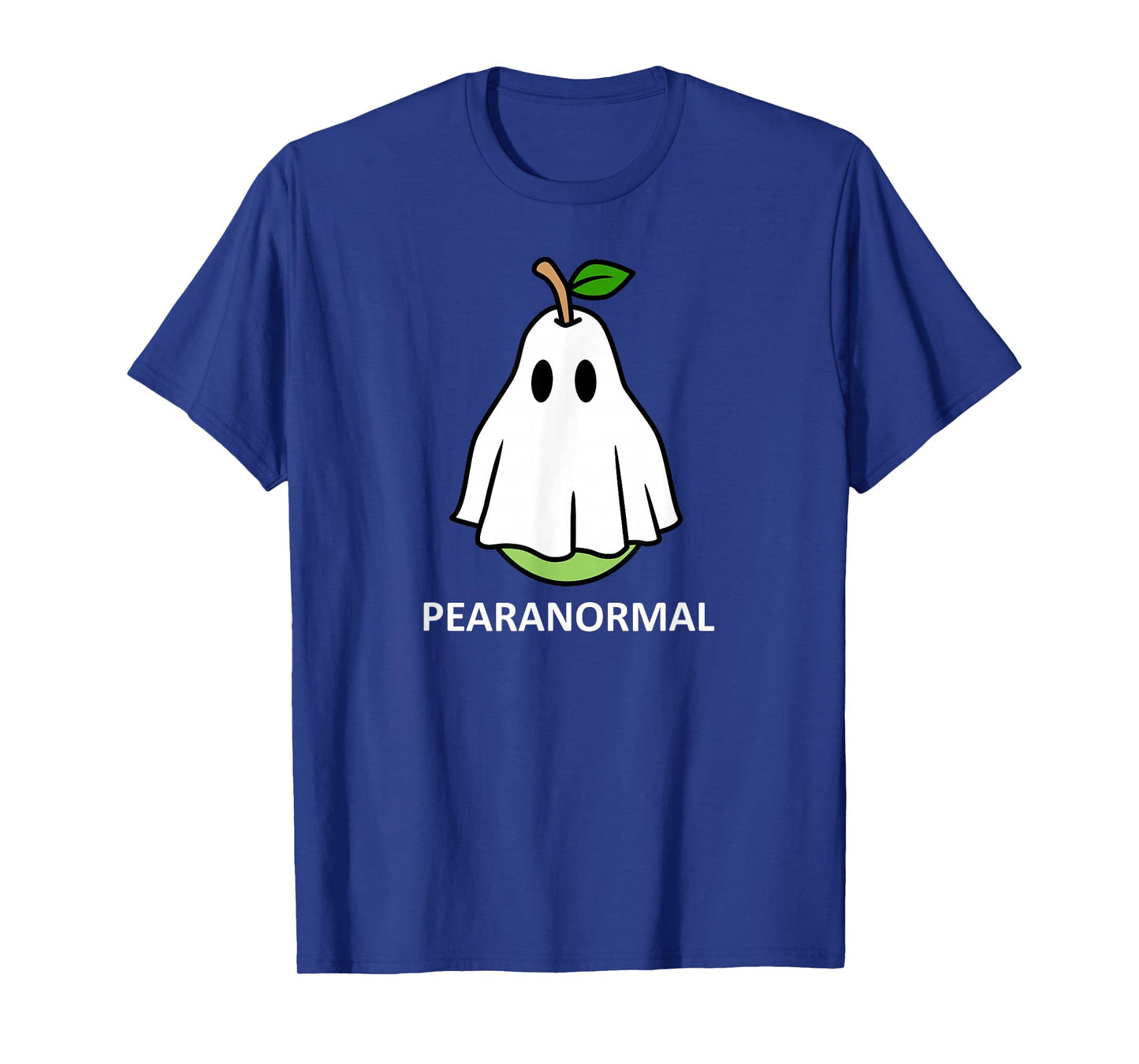 Pearanormal Cute Ghost Pear Halloween Costume Funny Pun T-Shirt