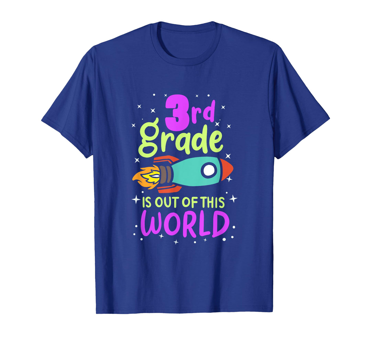 3rd Grade Is Out Of This World 3rd Grader Rocket Costume T-Shirt