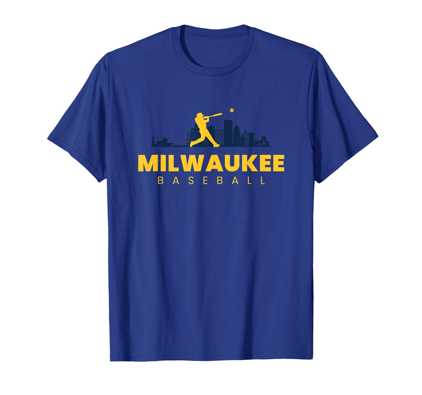 Milwaukee Baseball Vintage Minimalist Retro Baseball Lover T-Shirt