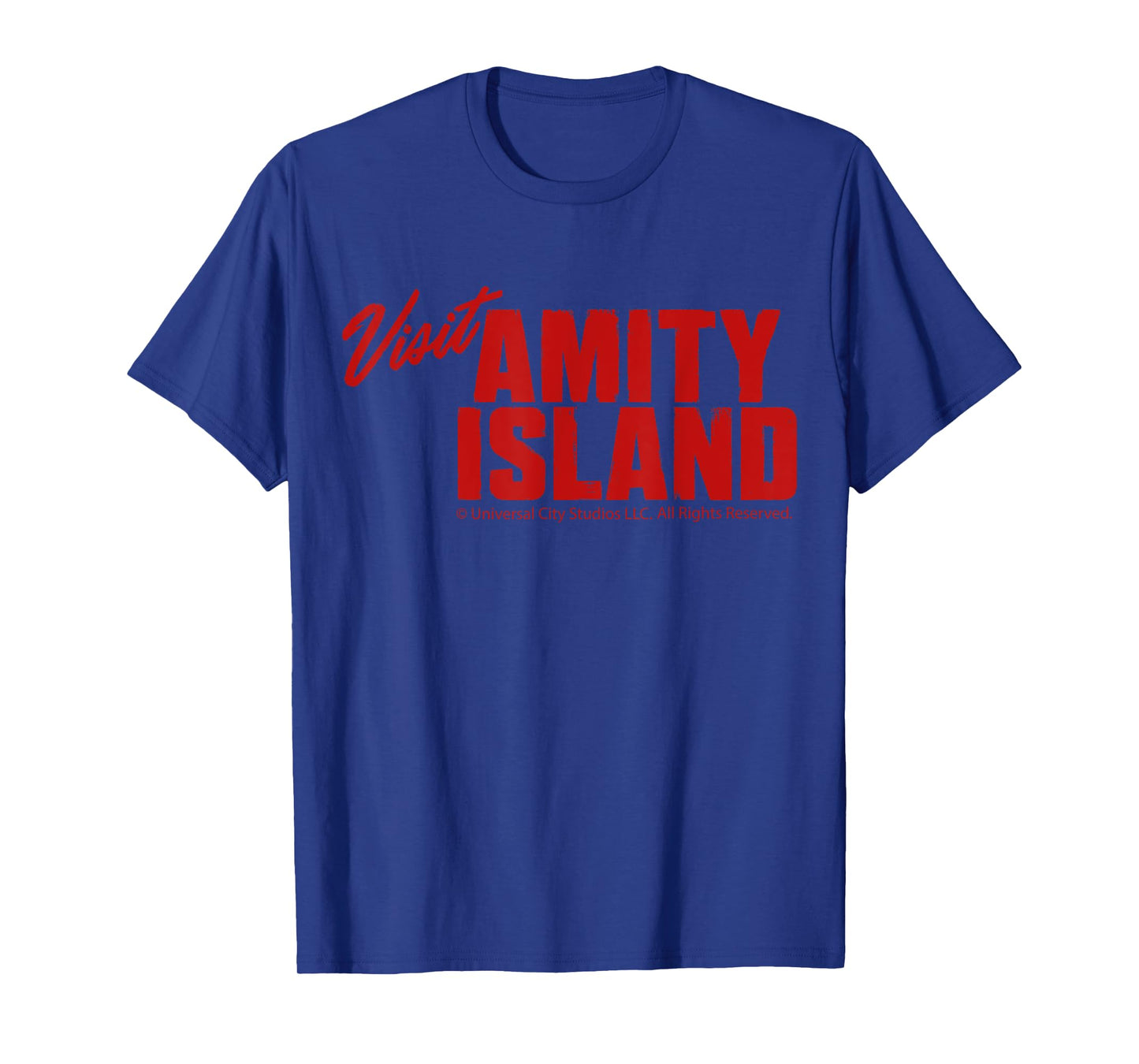 Visit Amity Island Jaws 2025 Adventure T-Shirt