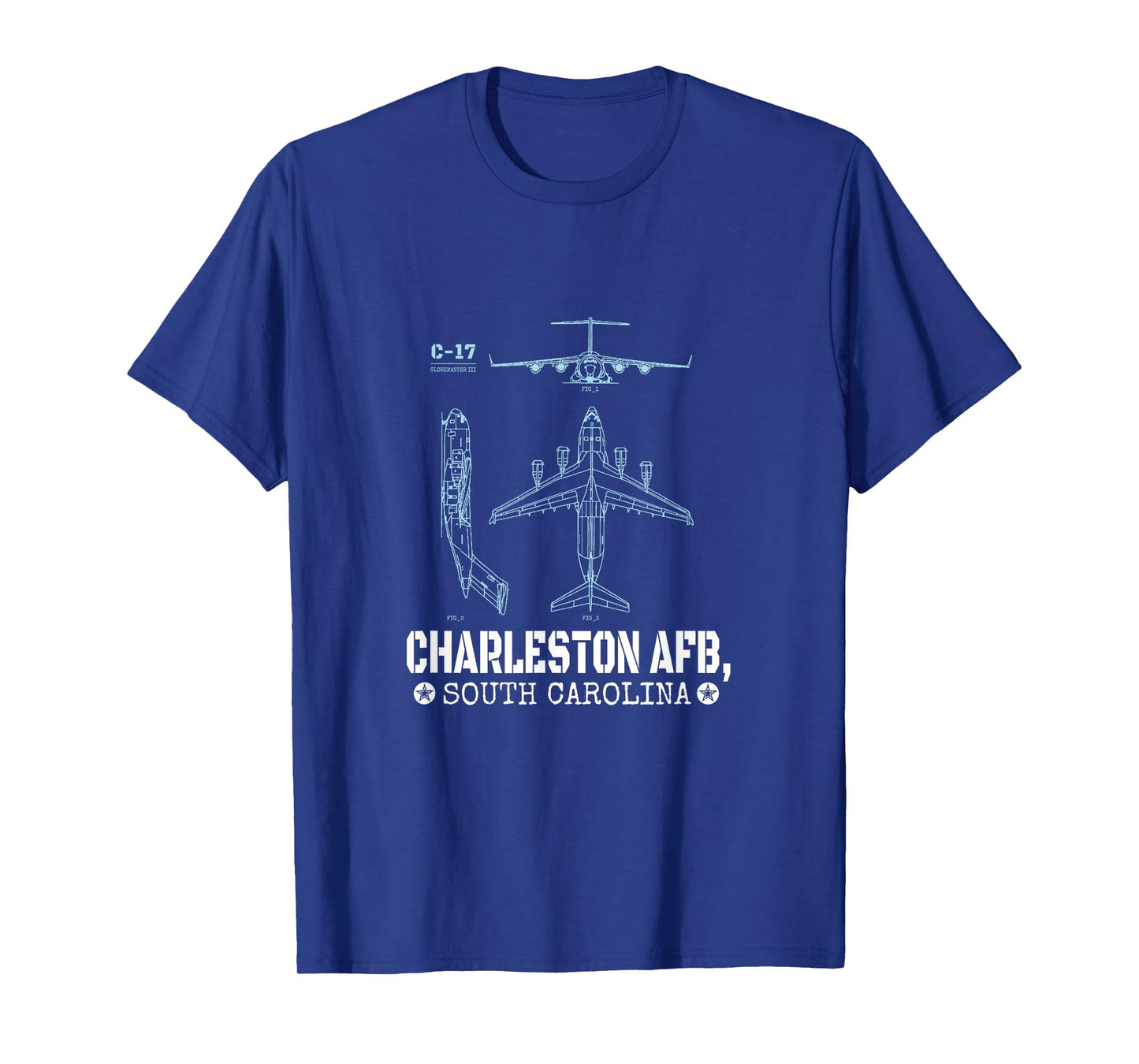 Charleston AFB Tees: C-17 Cargo Plane, Joint Base Charleston T-Shirt