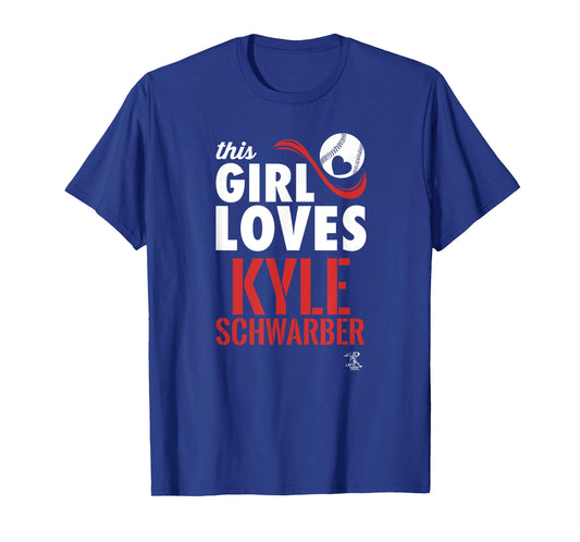 Kyle Schwarber This Girl Loves Gameday T-Shirt