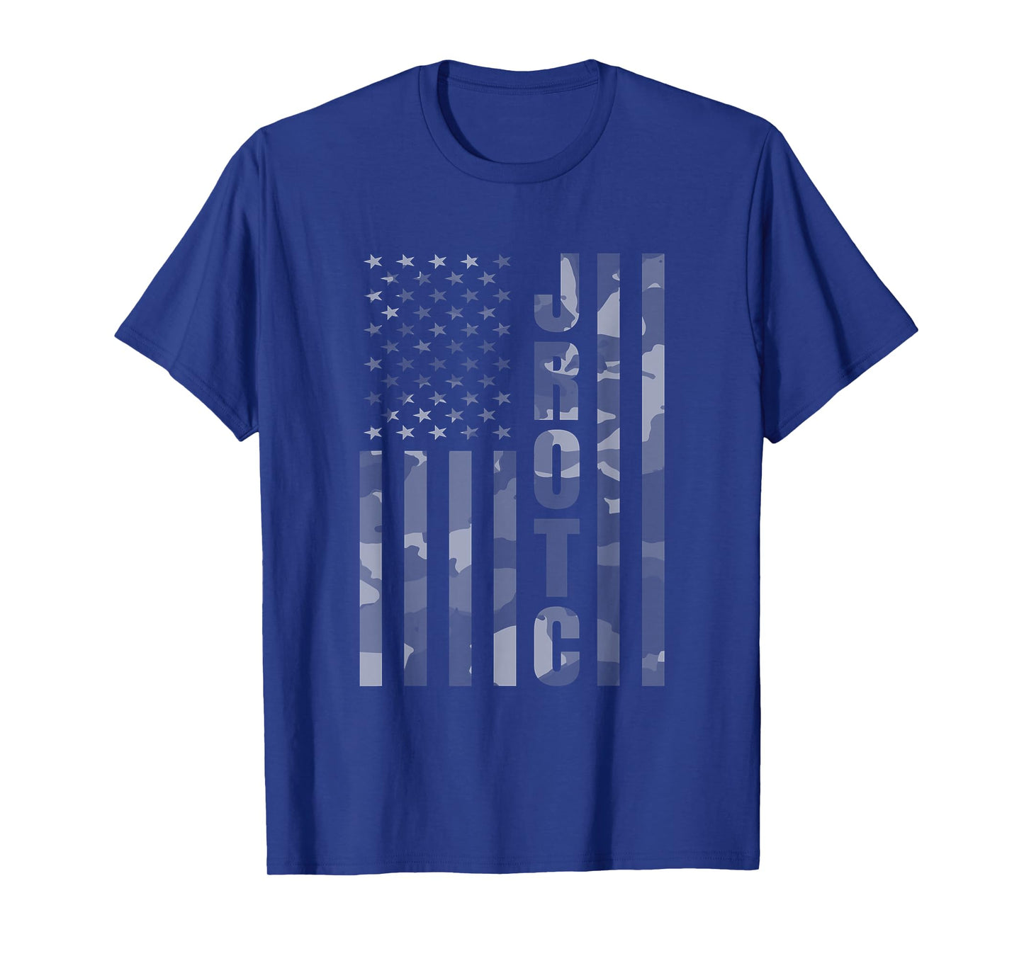 JROTC Cadet United States Junior ROTC Camouflage US Flag T-Shirt