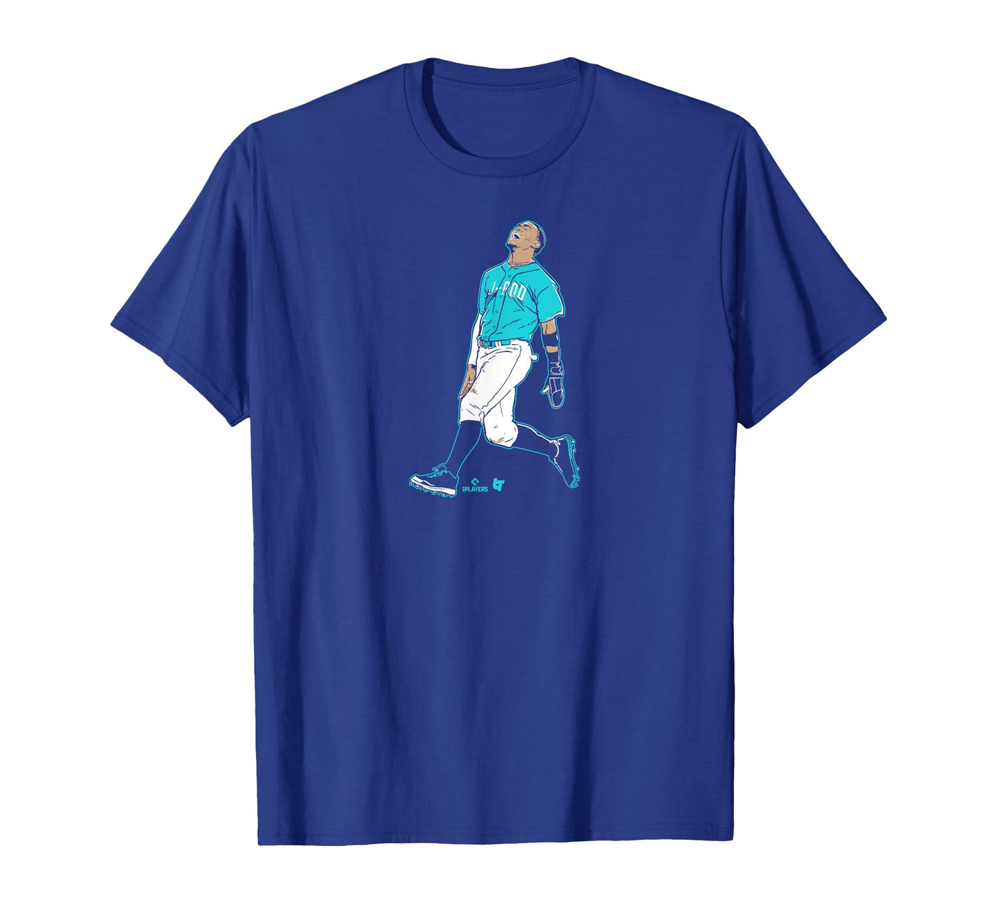 Julio Rodriguez: Superstar Pose - Seattle Baseball T-Shirt