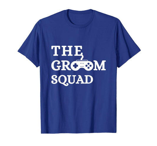 Groom Squad Wedding Bachelor Party Groomsmen Game Party T-Shirt