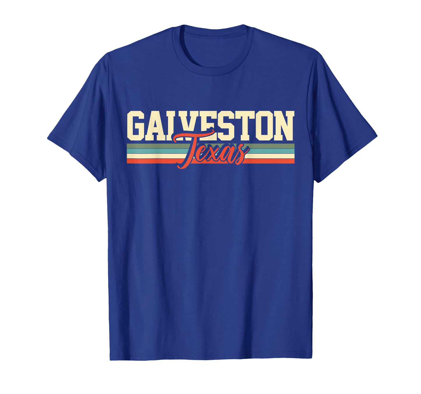 Galveston Texas Retro Vintage T-Shirt
