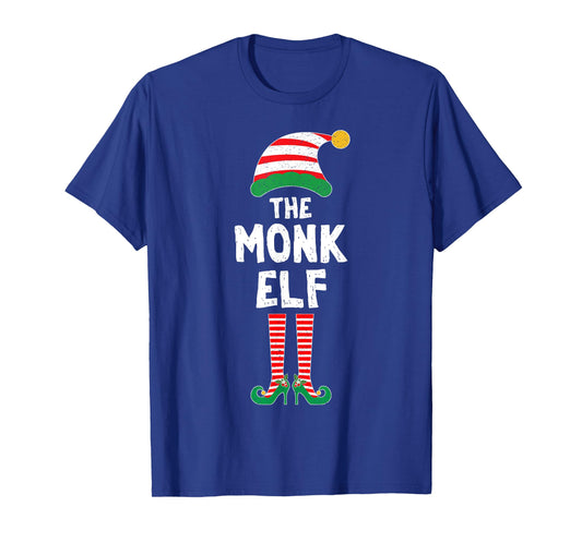 Monk Elf Gamer Christmas Role Playing Game RPG Gamer Elf T-Shirt