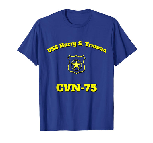 CVN-75 USS Harry S. Truman Aircraft Carrier MA Shirt T-Shirt
