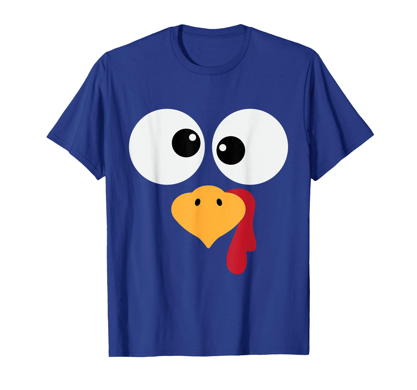 Funny Turkey Face Halloween Costume T-Shirt