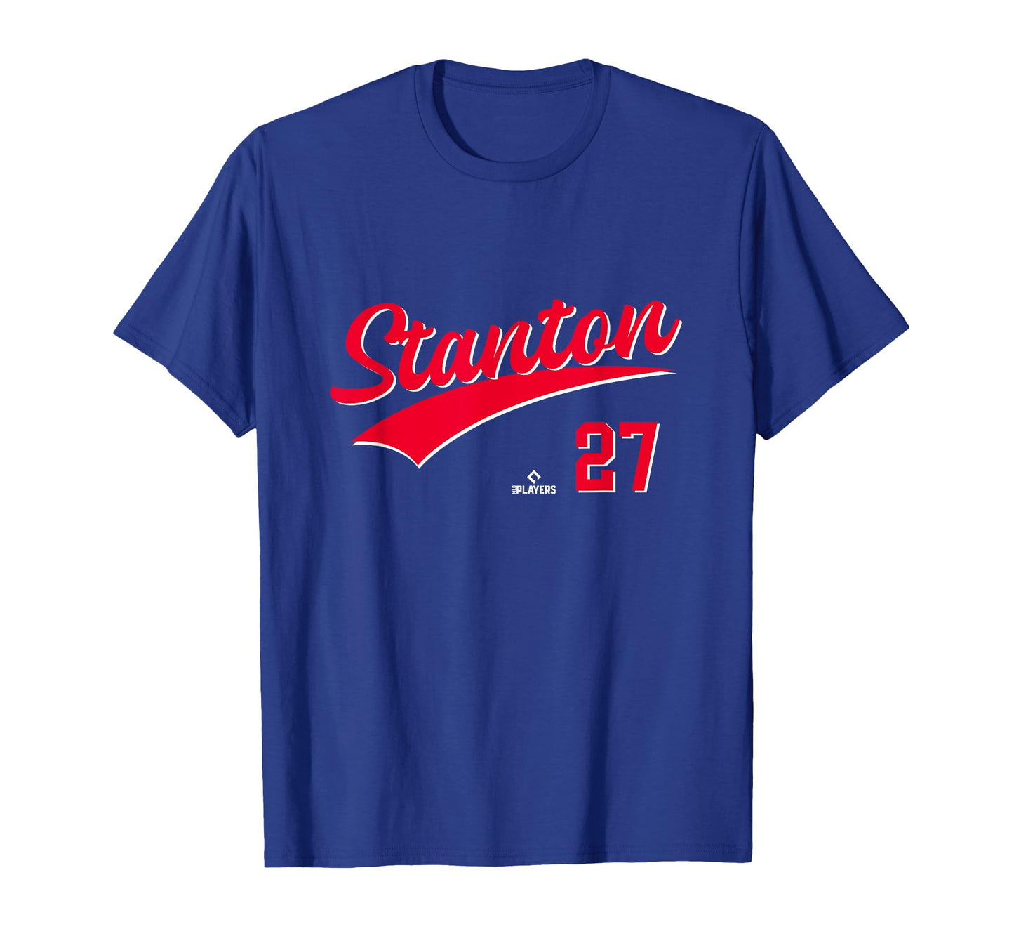 Giancarlo Stanton 27 New York Baseball Player MLBPA T-Shirt