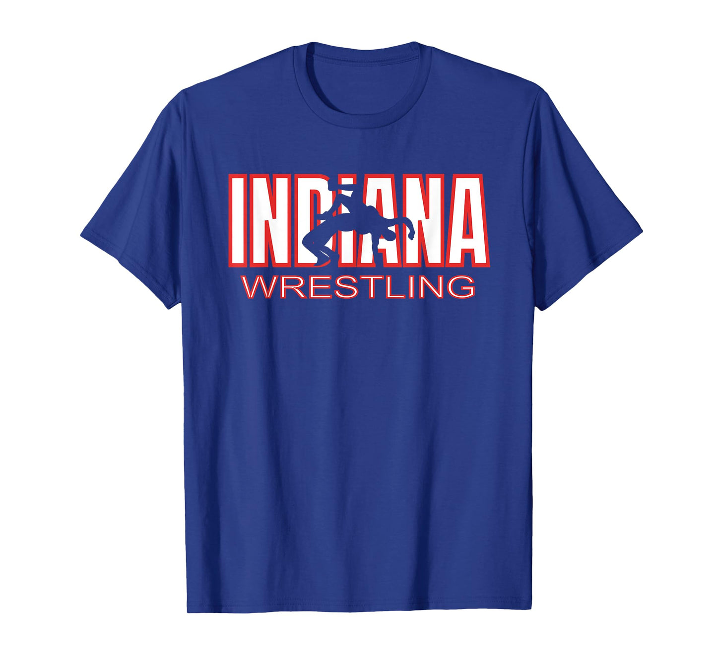 Indiana Wrestler Wrestling Team The Hoosier State Pride Gift T-Shirt