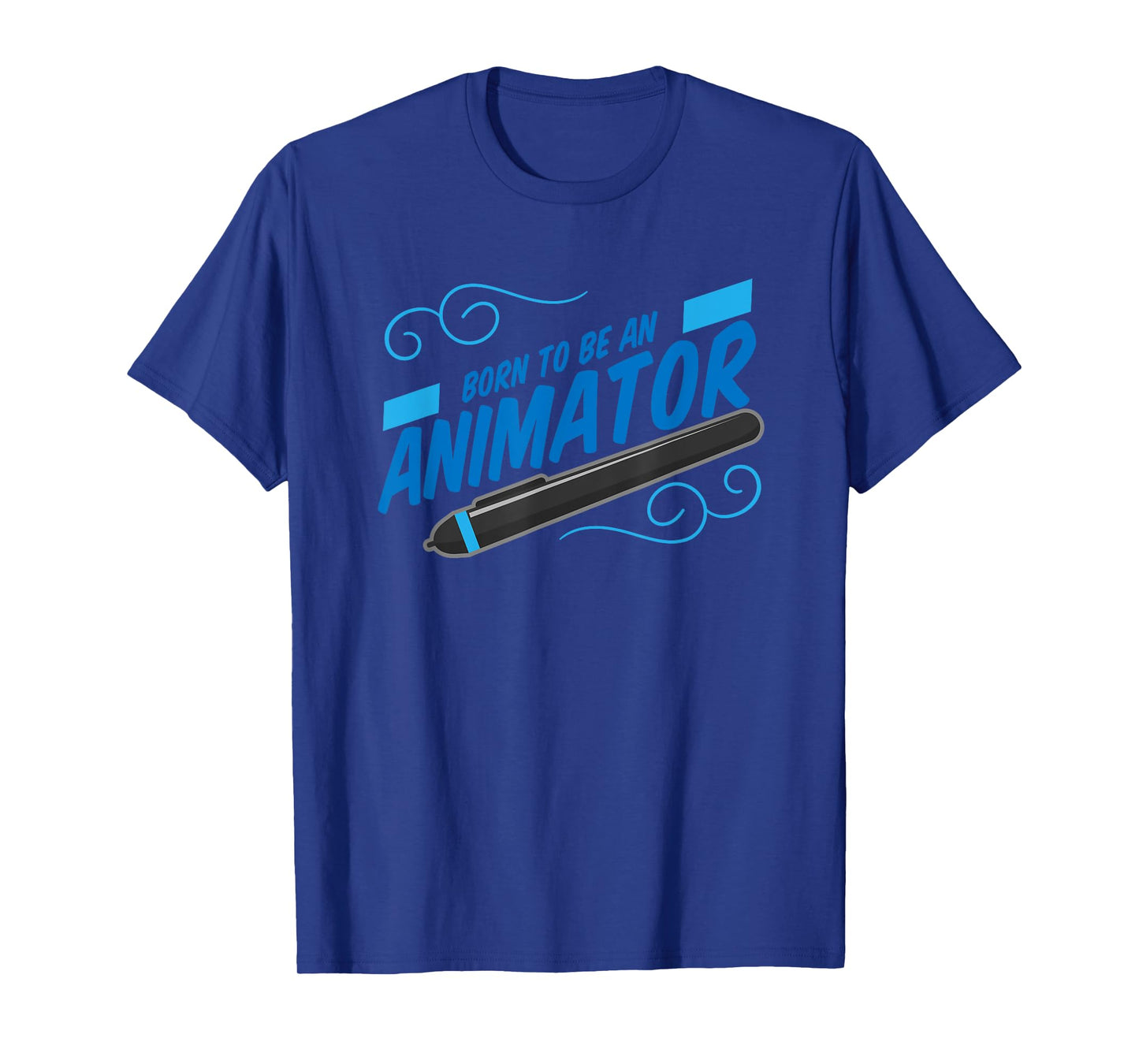 Born To Be An Animator Animation Graphic Designer Artist T-Shirt
