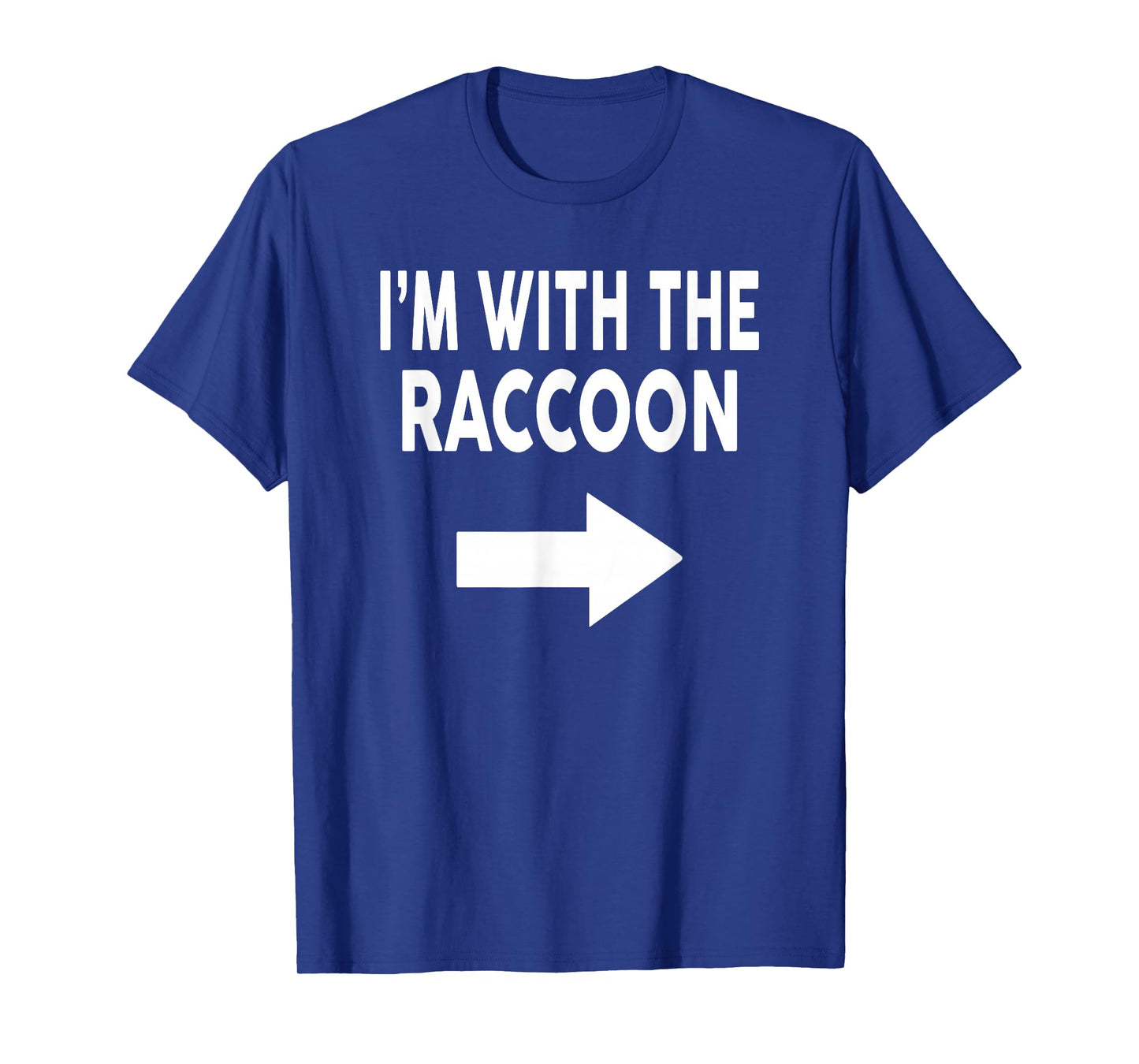 I'm With The RACCOON Halloween RACCOON T-Shirt