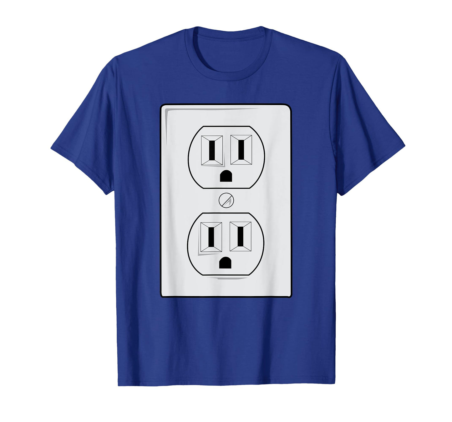 Electrical Outlet Plug And SOCKET Couples Costume Halloween T-Shirt